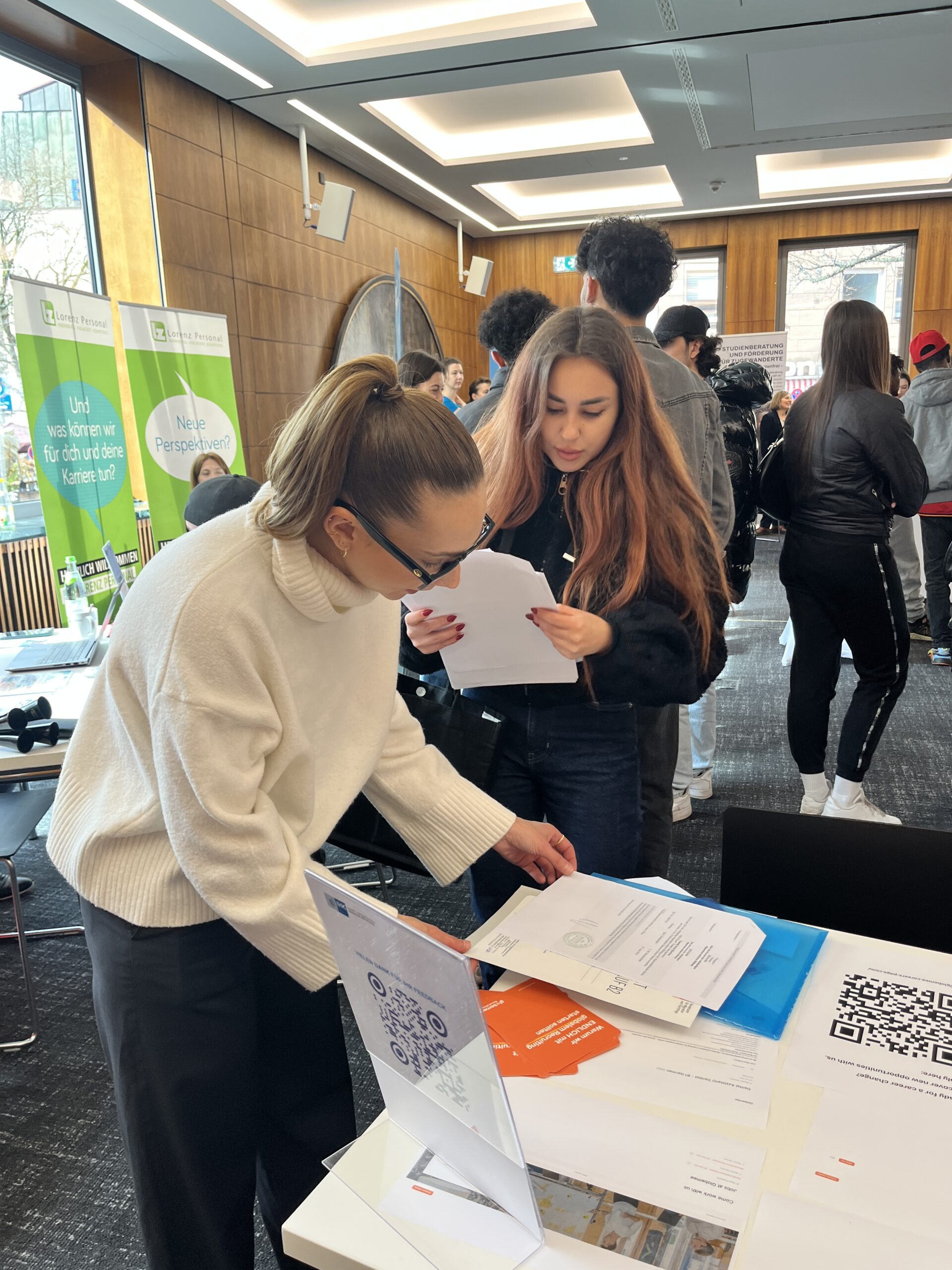 Globemee Recruiting auf internationaler Berufsmesse