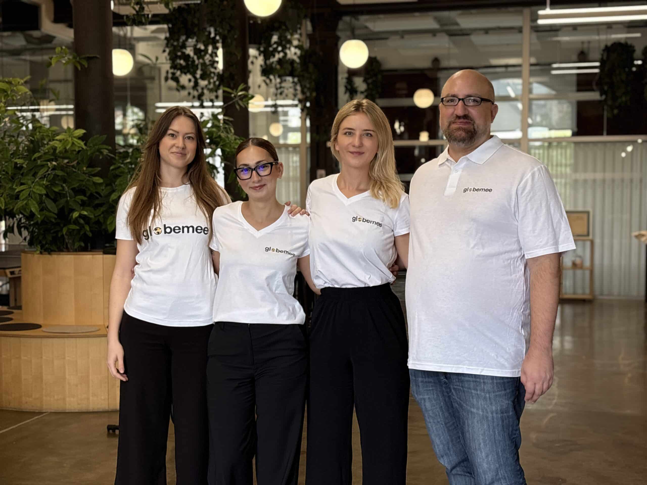 Globemee-Team am Stand auf der Zukunft Personal Europe 2026 Ticket-Aktion