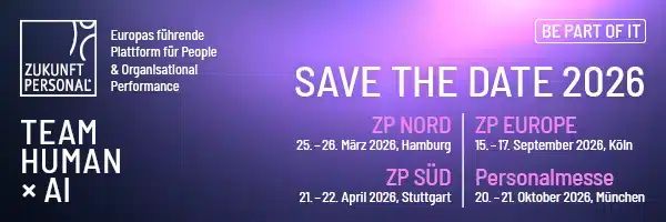 Zukunft Personal Europe 2026 Ticket gratis sichern – Save the Date, 15.–17. September, Köln