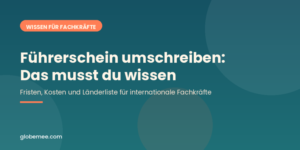 Führerschein umschreiben in Deutschland: internationale Fachkraft mit Führerschein und Reisepass bei der Führerscheinstelle